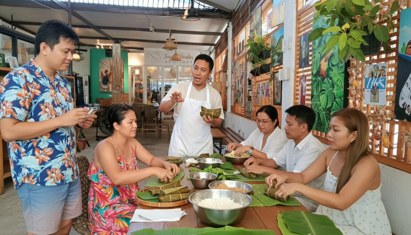 Boracay Native Delicacies Cooking Class or Demo