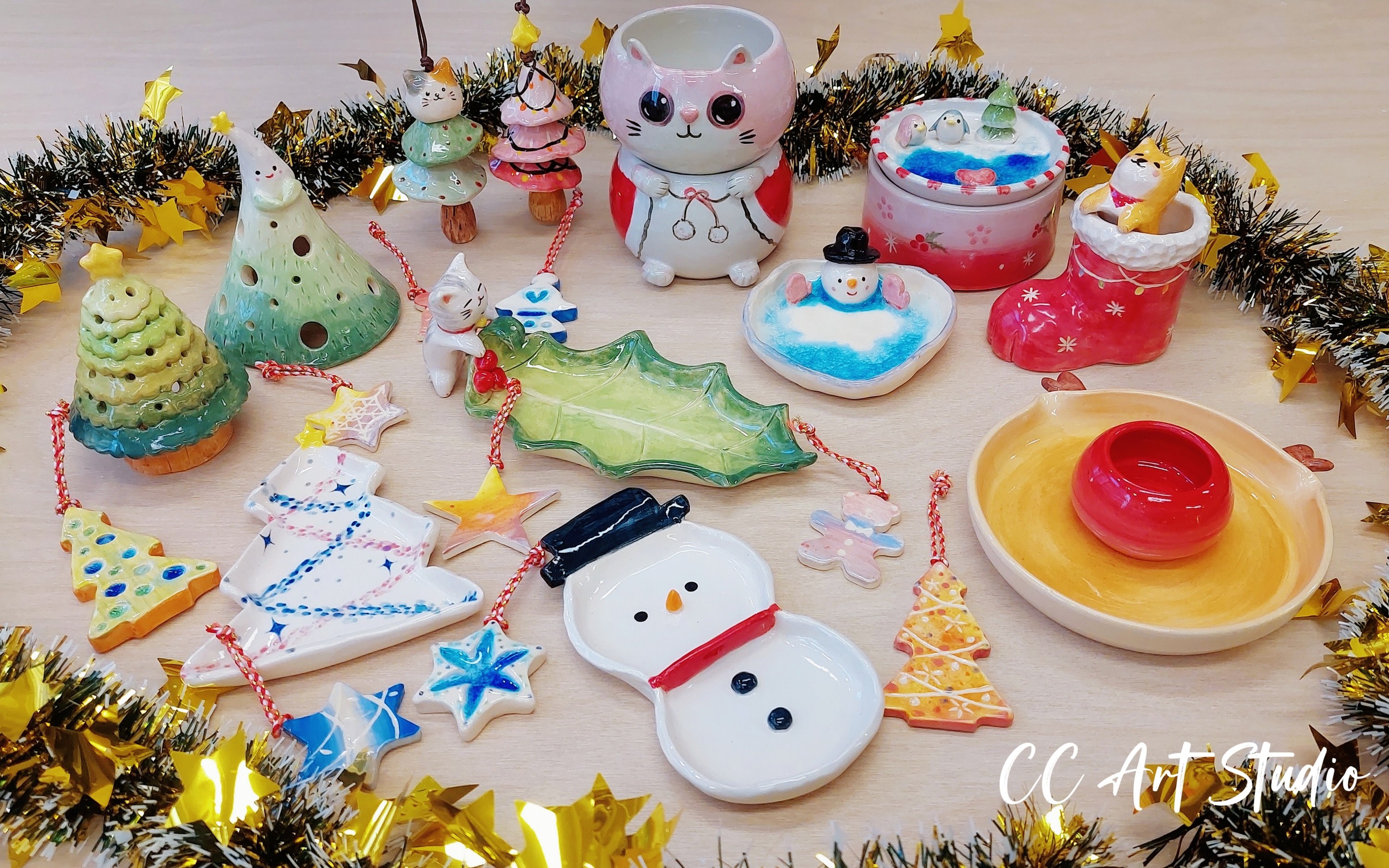 CC ART STUDIO - Hand-made/drawn ceramics experience | Couple/parent-child cooperation workshop | Prince Edward