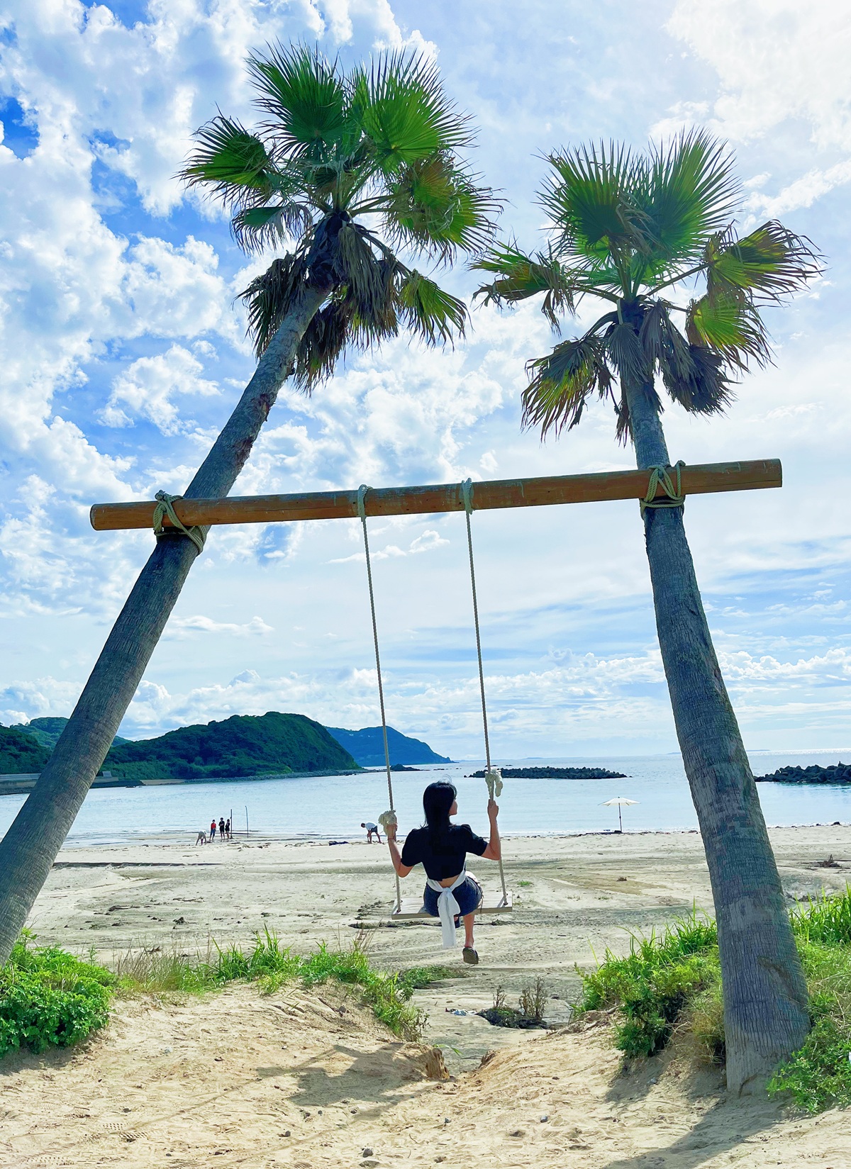 糸島: 白絲瀑布 & 芥屋大門公園 & 一蘭之森 & 櫻井二見浦夫婦岩 & 天使之翼 & 椰子樹鞦韆一日遊 (福岡出發)