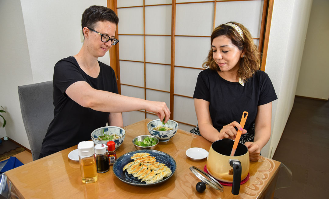 東京家庭式天婦羅 & 烏冬麵 & 餃子3小時製作體驗