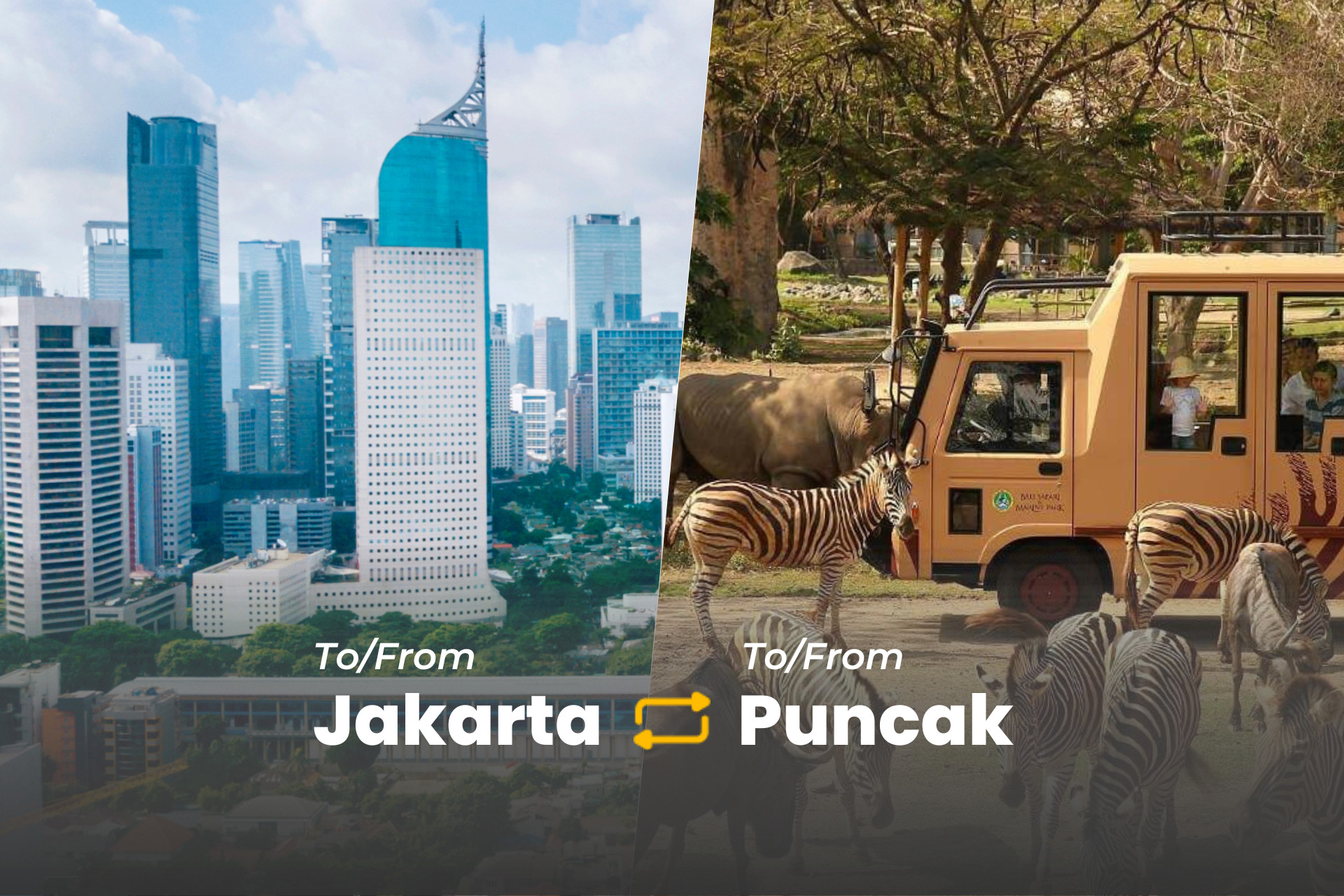 Private Intercity Transfer Between Jakarta and Puncak