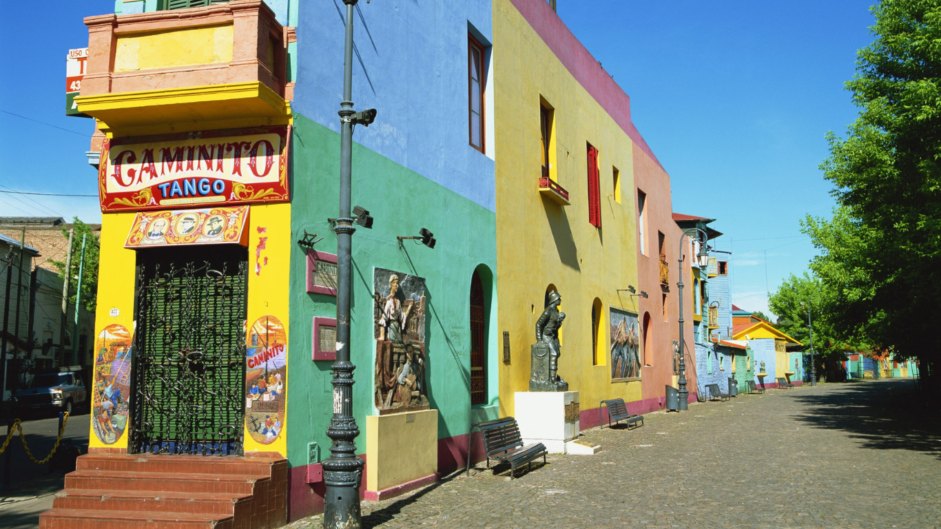 卡米尼托 (Caminito)，位於聖特爾莫 (San Telmo) 區，鄰近博卡青年體育場 (Boca Juniors Stadium)，是個充滿探戈靈魂的地方。