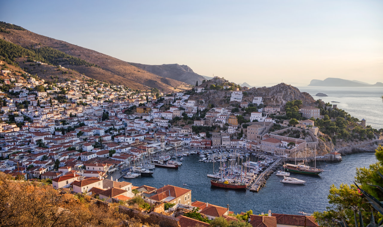 Poros, Hydra and Aegina cruise tour in Athens with lunch