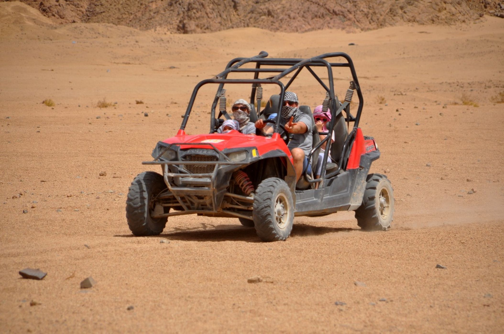 沙姆沙伊赫西奈沙漠 ATV 四輪車 / 沙灘車探險之旅
