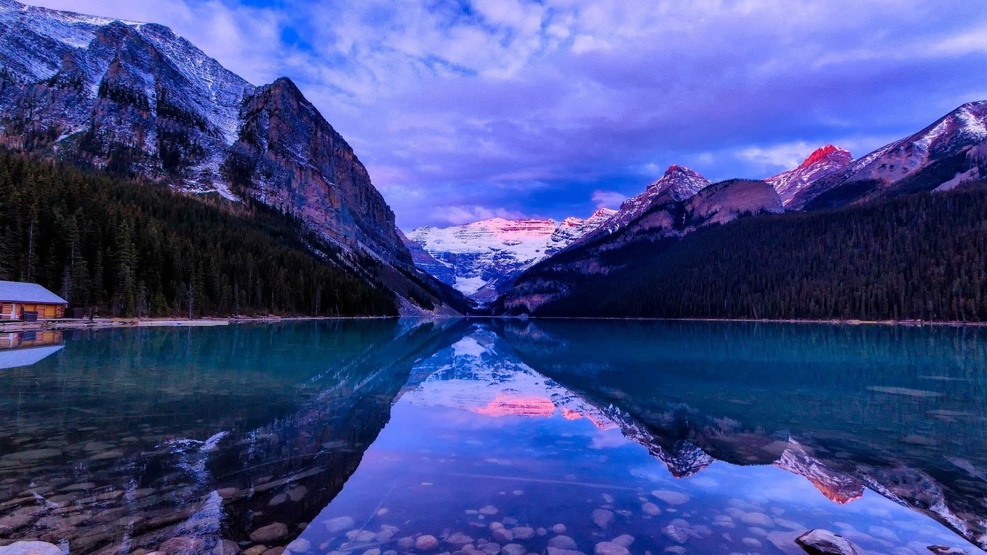 日落之旅：探索路易斯湖 (Lake Louise) 和明尼萬卡湖 (Lake Minnewanka)
