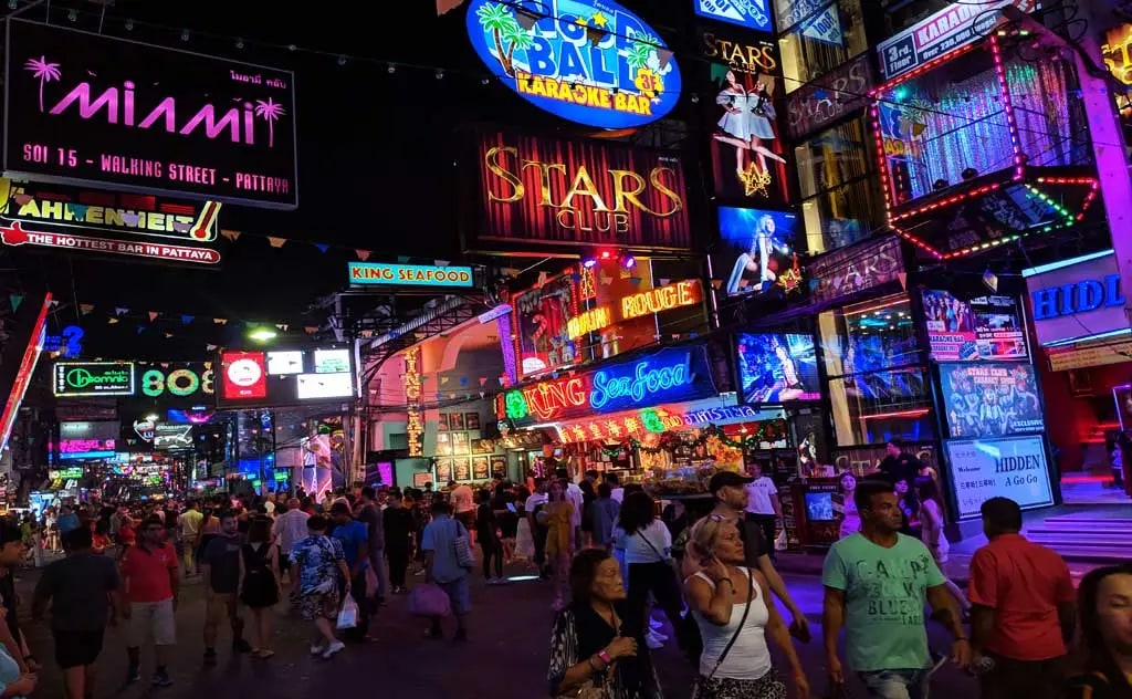 Pattaya Walking Street Nightlife Tour