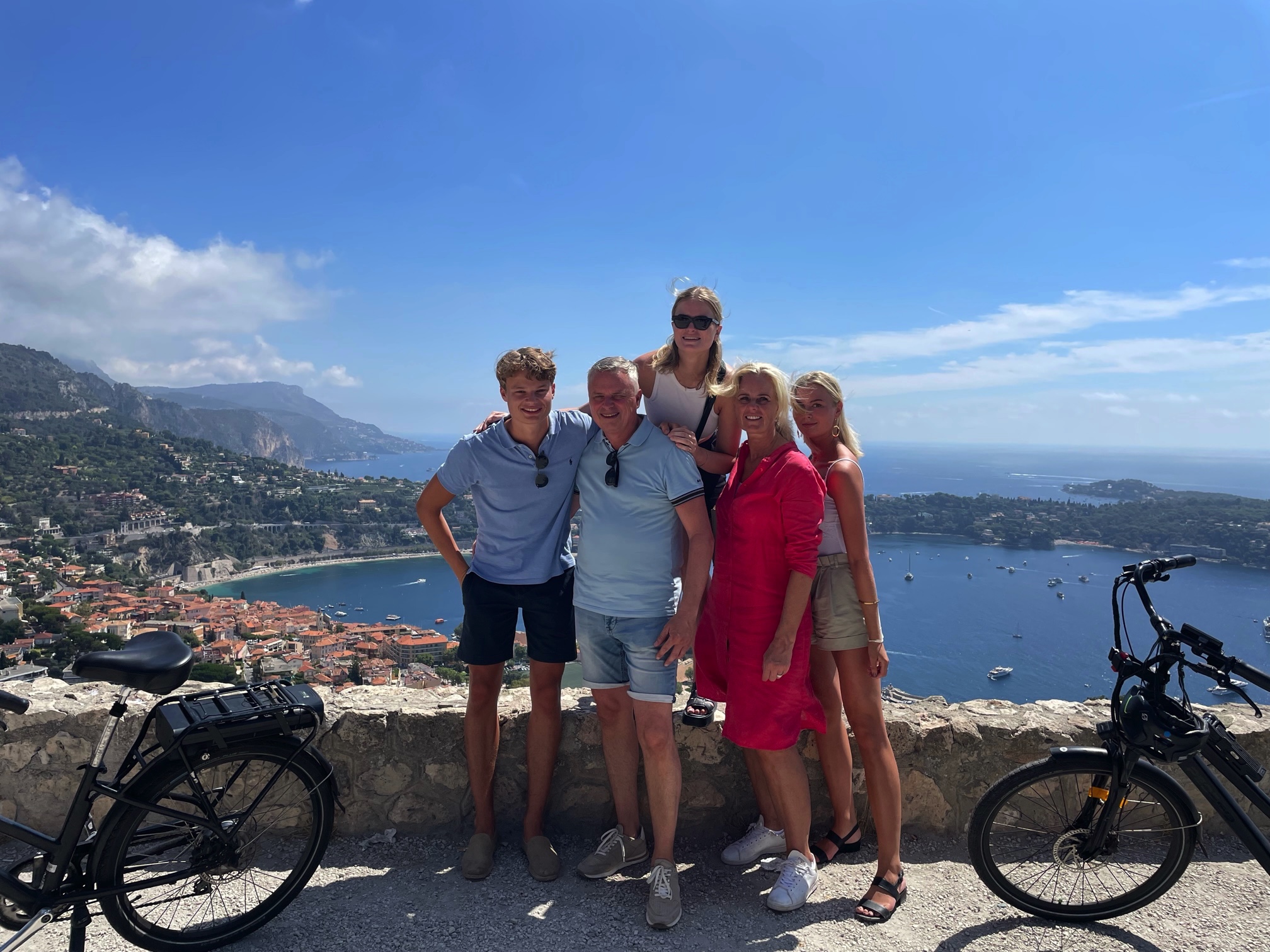 Exceptional views over St Jean Cap Ferrat and Villefranche Sur Mer