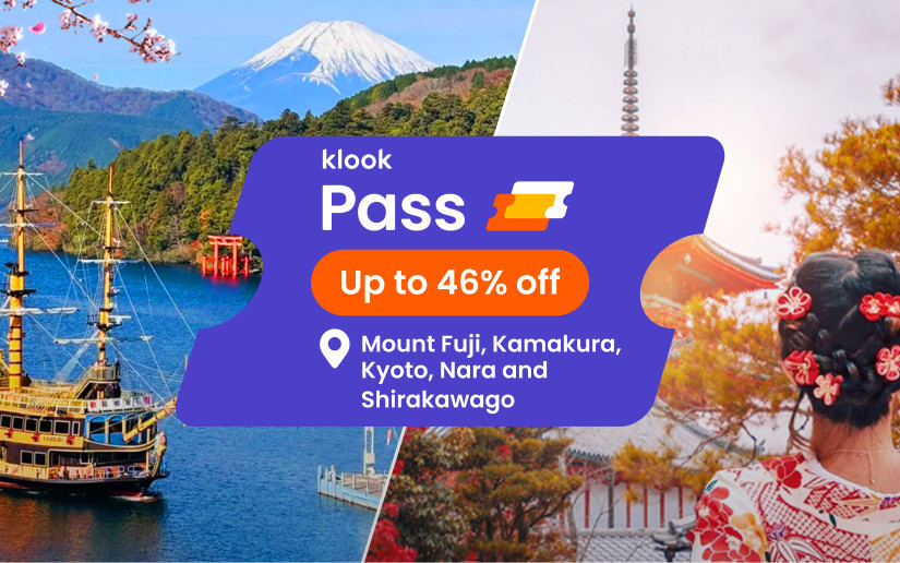 Tour Pass for Mount Fuji, Kamakura, Kyoto, Nara and Shirakawago