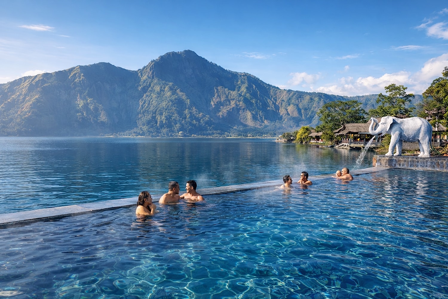 在巴杜爾天然溫泉放鬆身心 在巴杜爾天然溫泉放鬆身心