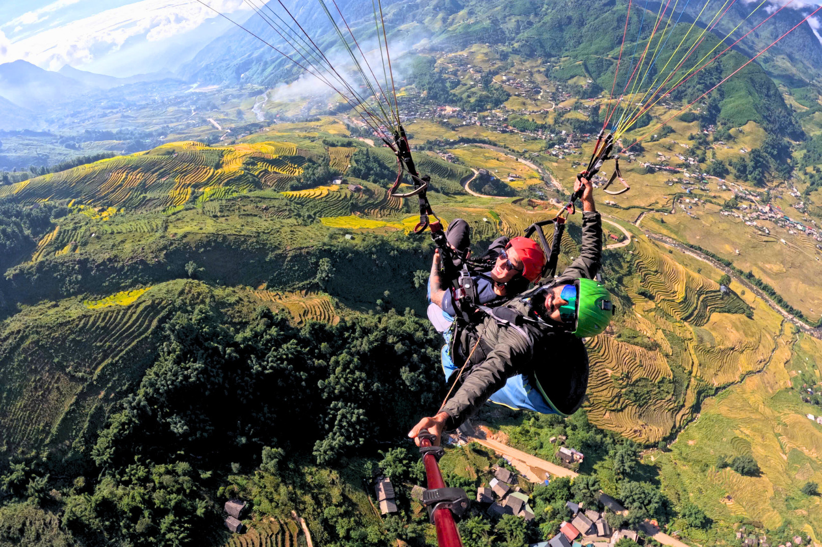 Paragliding and Paramotor Experience in Sapa 