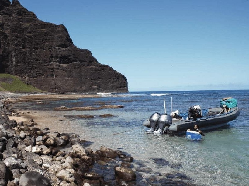 夏威夷州納帕利海岸激流泛舟探險