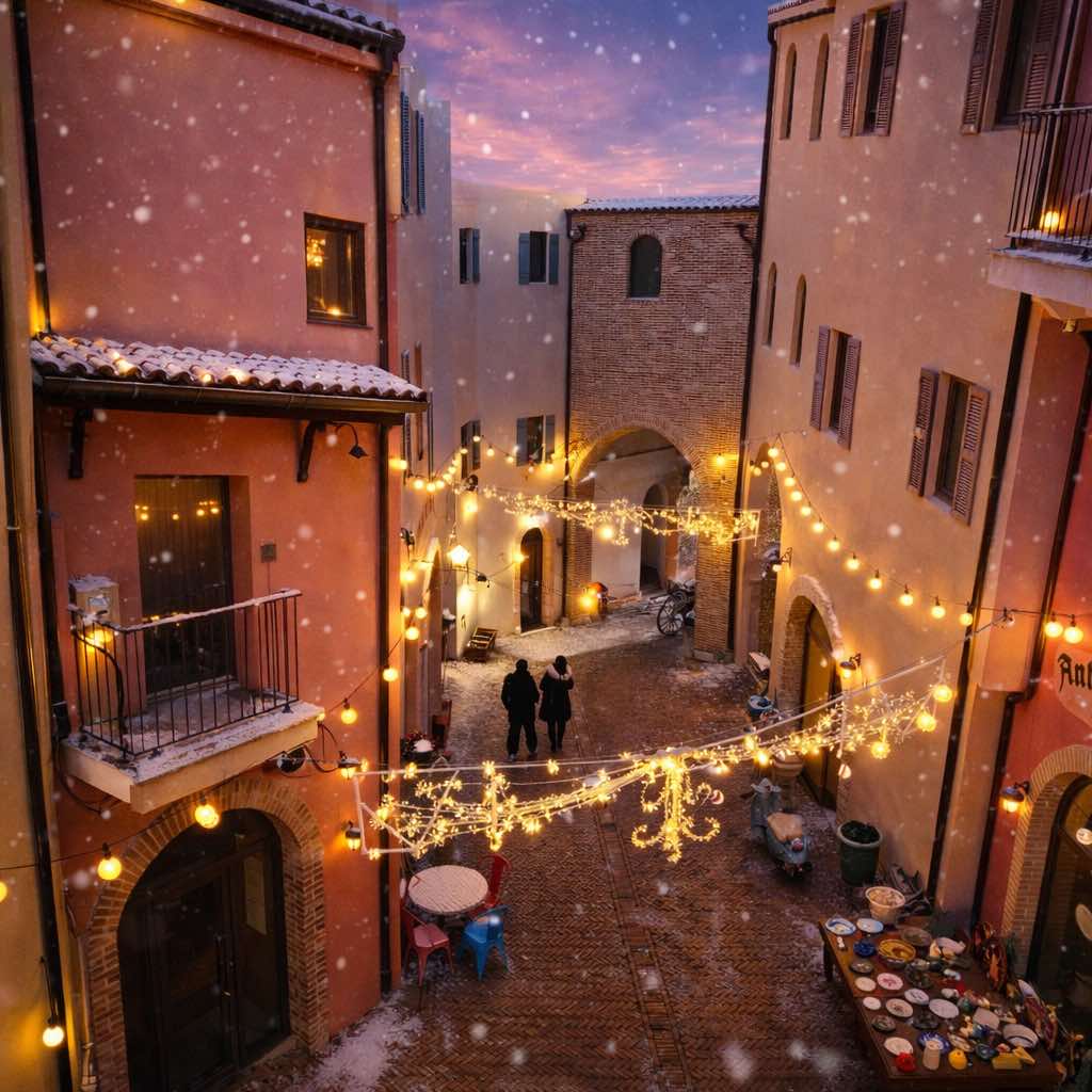 該綜合體以法國南部和經典義大利小鎮的魅力為靈感,擁有色彩斑斕的建築、文化展覽、表演節目和風景優美的觀景點——使其成為情侶、家庭和攝影師鍾愛的停留地。 該綜合體以法國南部和經典義大利小鎮的魅力為靈感,擁有色彩斑斕的建築、文化展覽、表演節目和風景優美的觀景點——使其成為情侶、家庭和攝影師鍾愛的停留地。