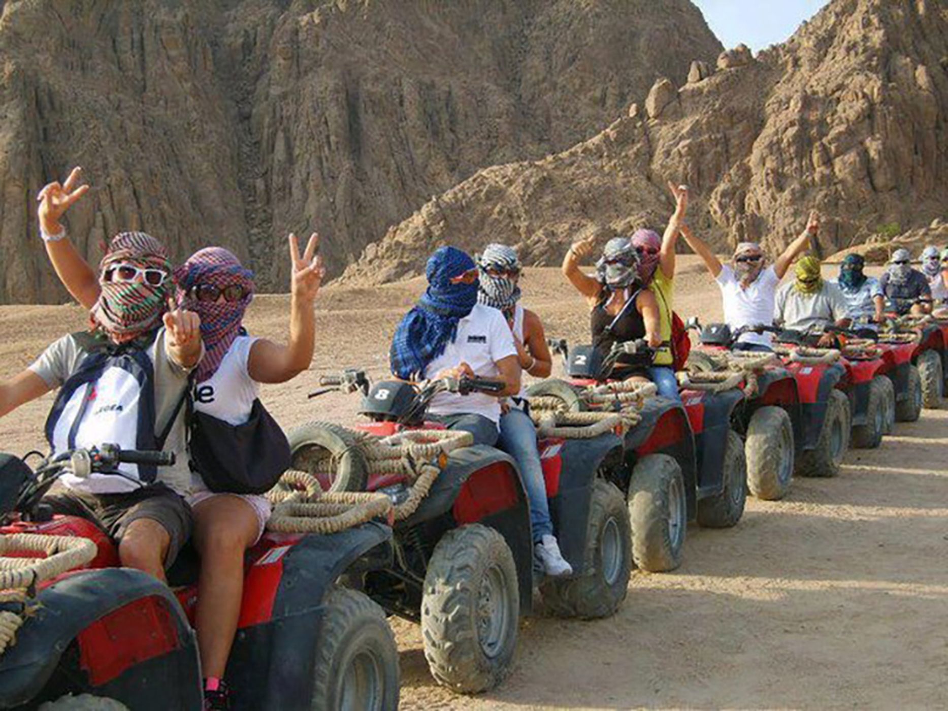 沙姆沙伊赫西奈沙漠 ATV 四輪車 / 沙灘車探險之旅