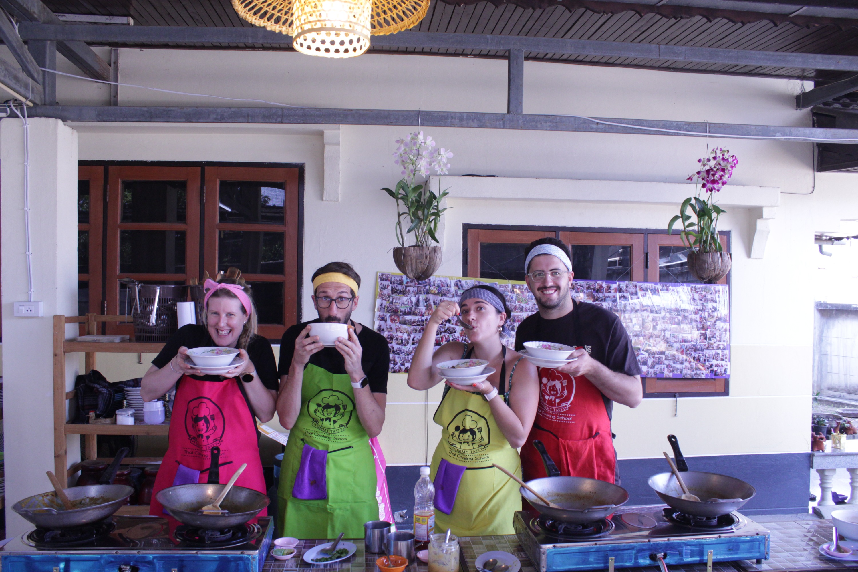 清邁半日料理課程（Yummy Tasty Thai Cooking School 提供）