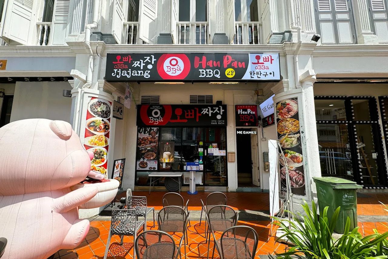 O.BBa Jjajang in Singapore