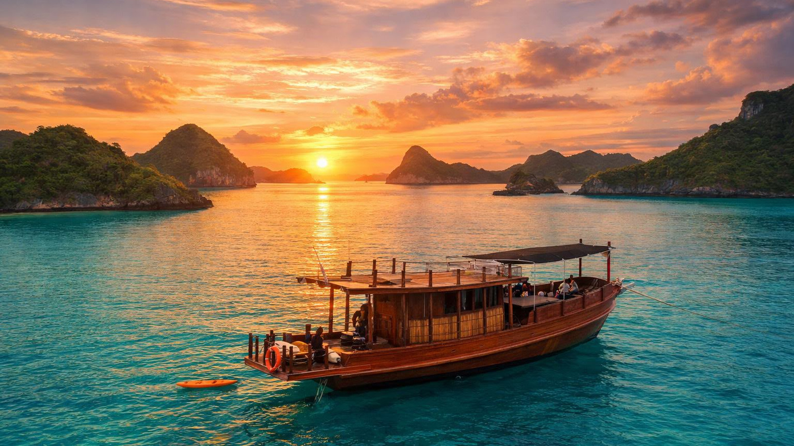 Ko Samui yarim kunlik quyosh botishi kruizi va transferlar bilan