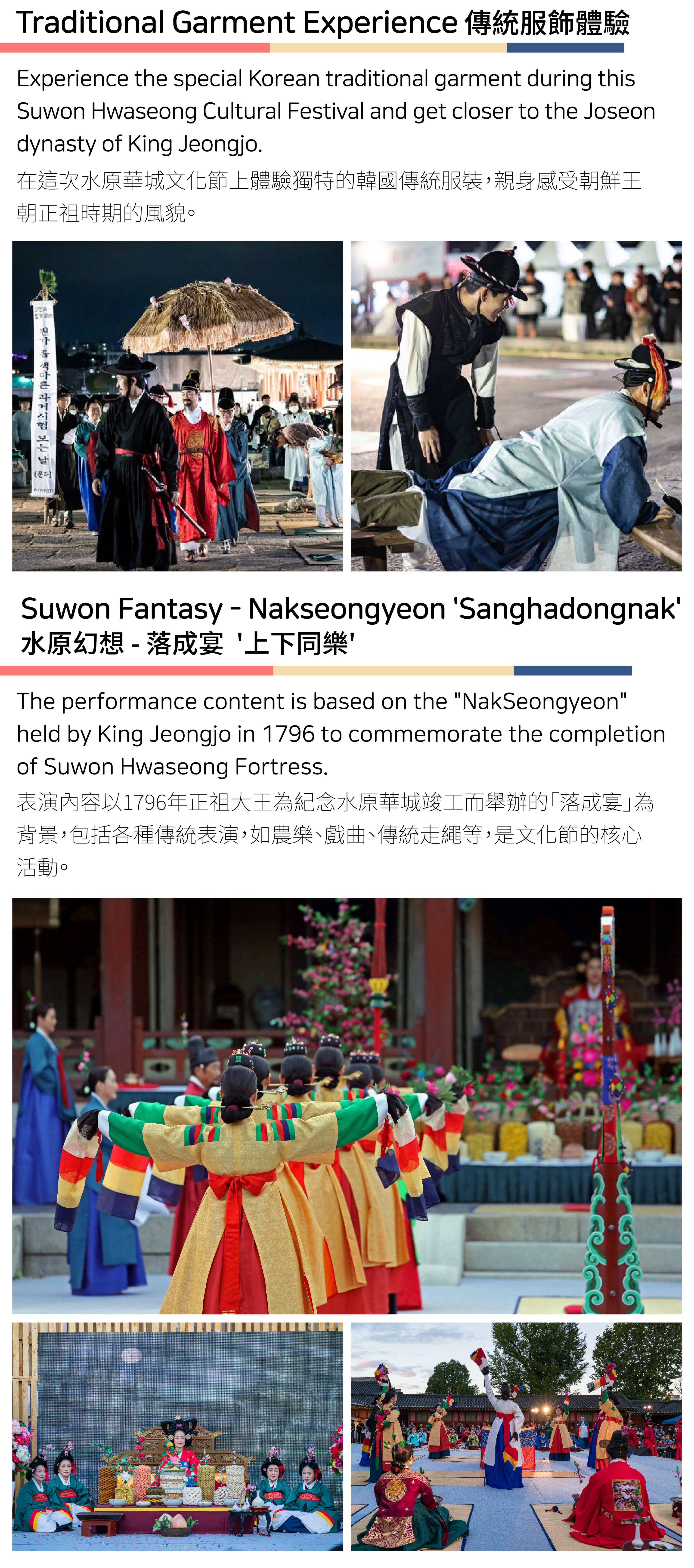 The 61st Suwon Hwaseong Cultural Festival One Day Tour from Seoul