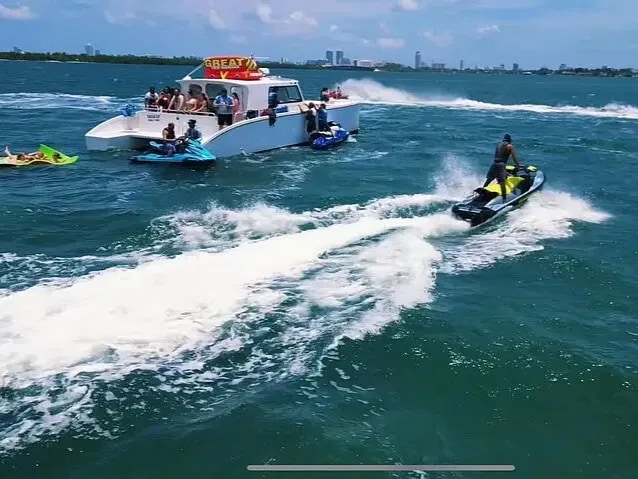 Jet Ski excitement in sunny Miami waters offers the perfect thrill for adventure lovers and explorers
