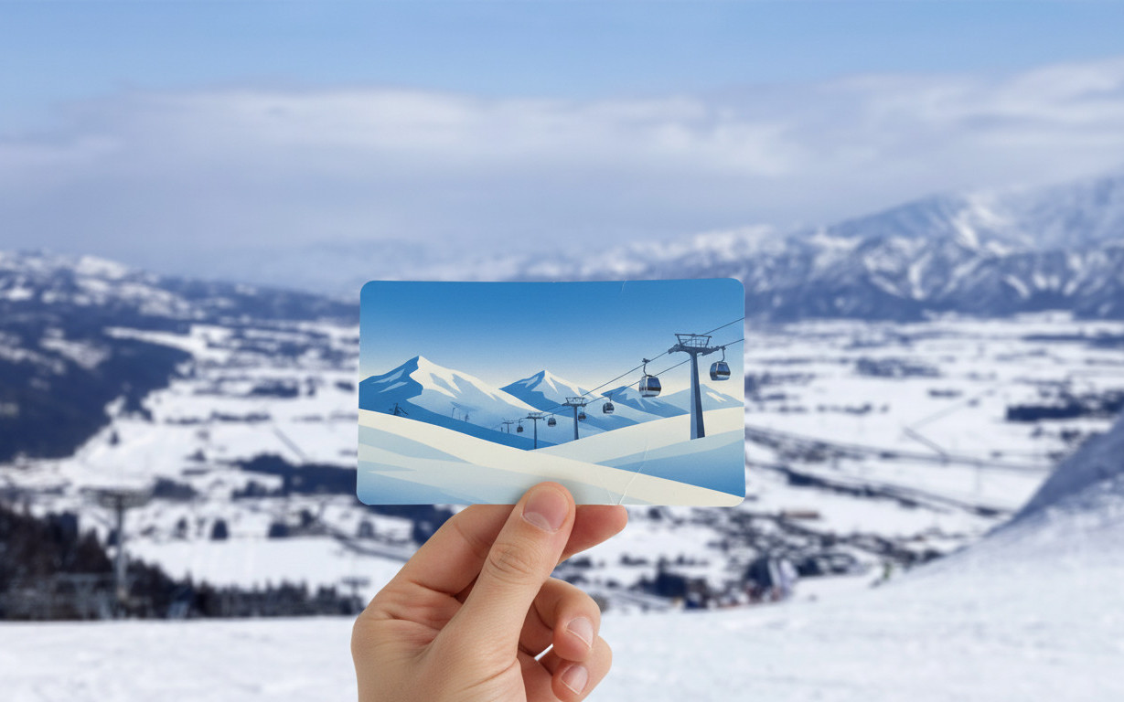 Ishiuchi Maruyama Ski Resort Lift Ticket / The Veranda at Ishiuchi