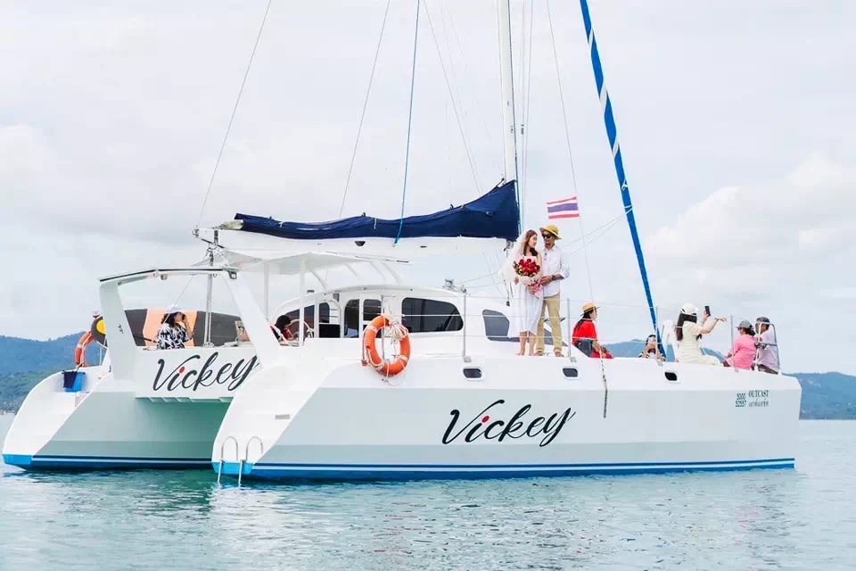 Vicky號私人雙體帆船體驗（蘇梅島出發）