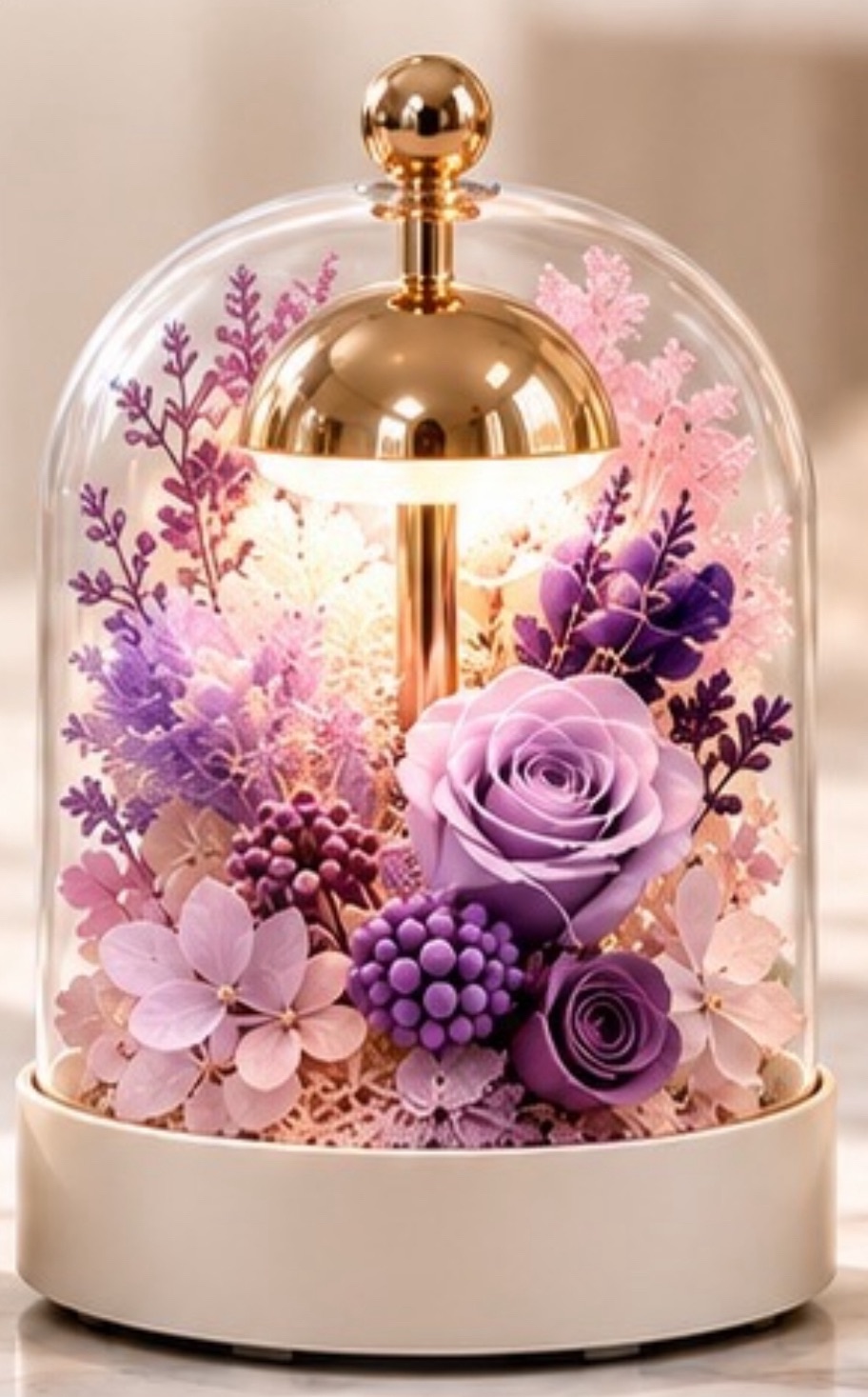 永生花拍拍燈
