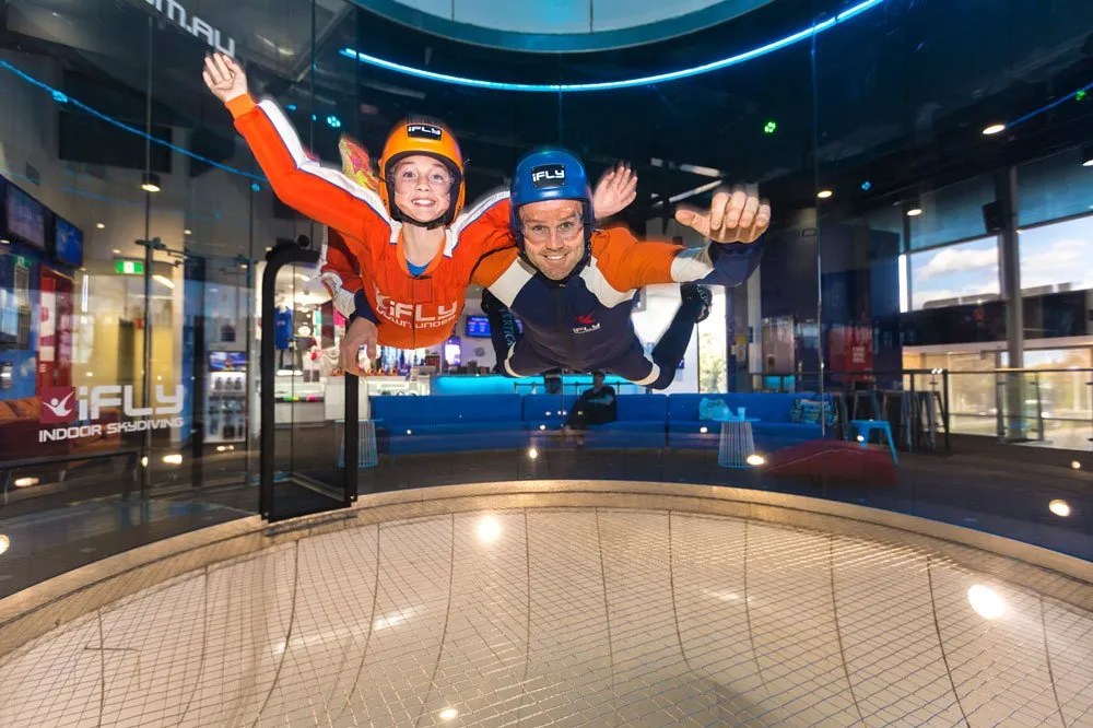 黃金海岸熱氣球之旅 + 免費 iFLY 室內跳傘體驗