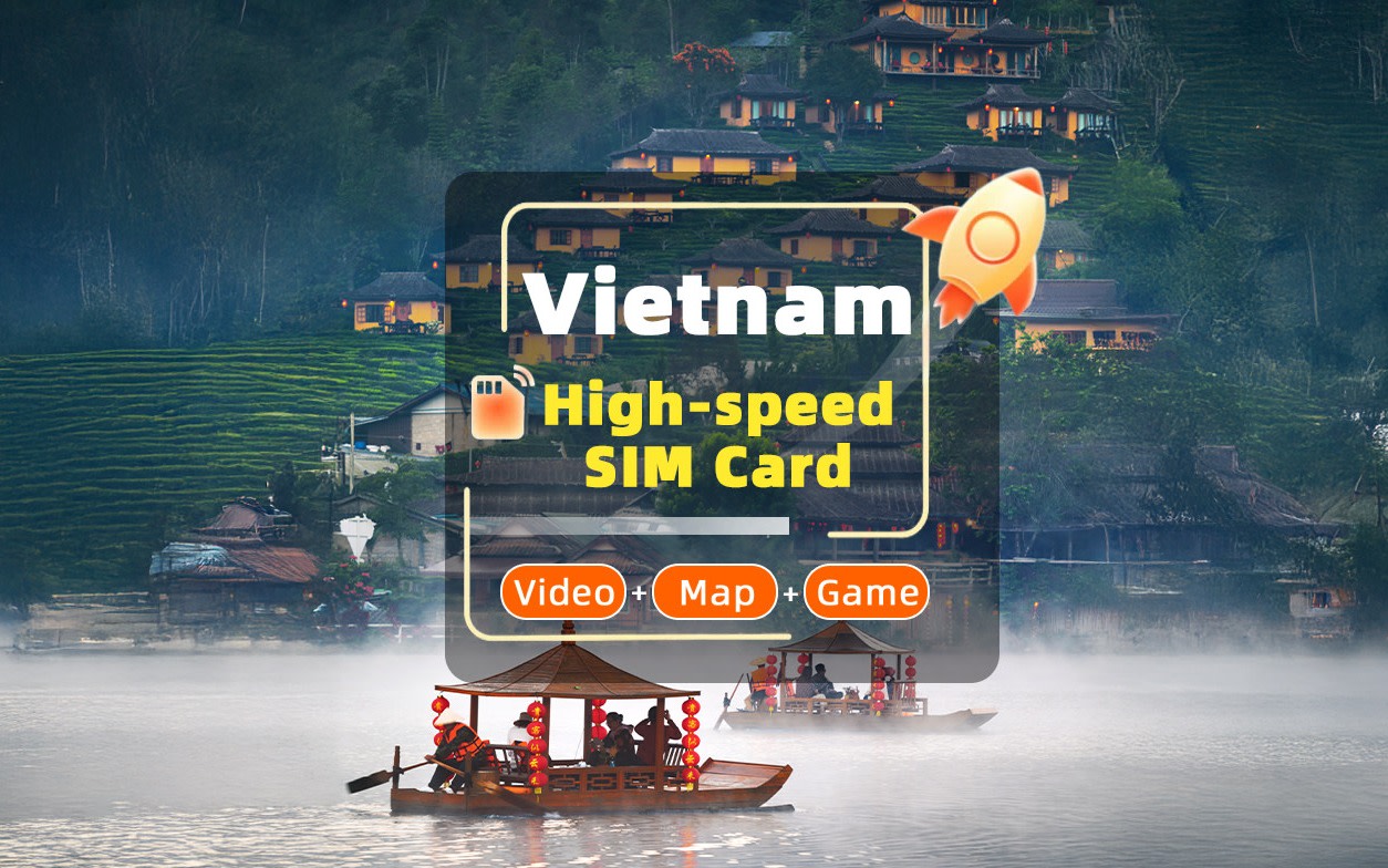 Vietnam Unlimited Data SIM Card (Hong Kong Airport - Uroaming Pickup)