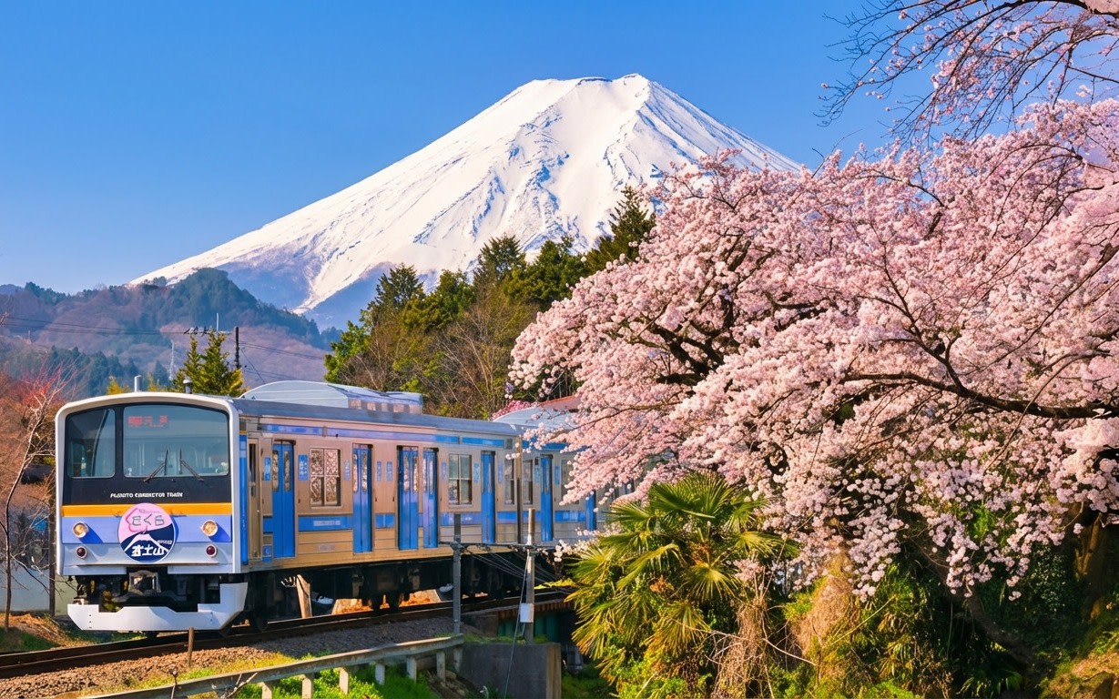 Mount Fuji Special Train & Lake Kawaguchi Cruise/Ropeway & Lake Yamanaka & Hikawa Clock Shop Day Trip