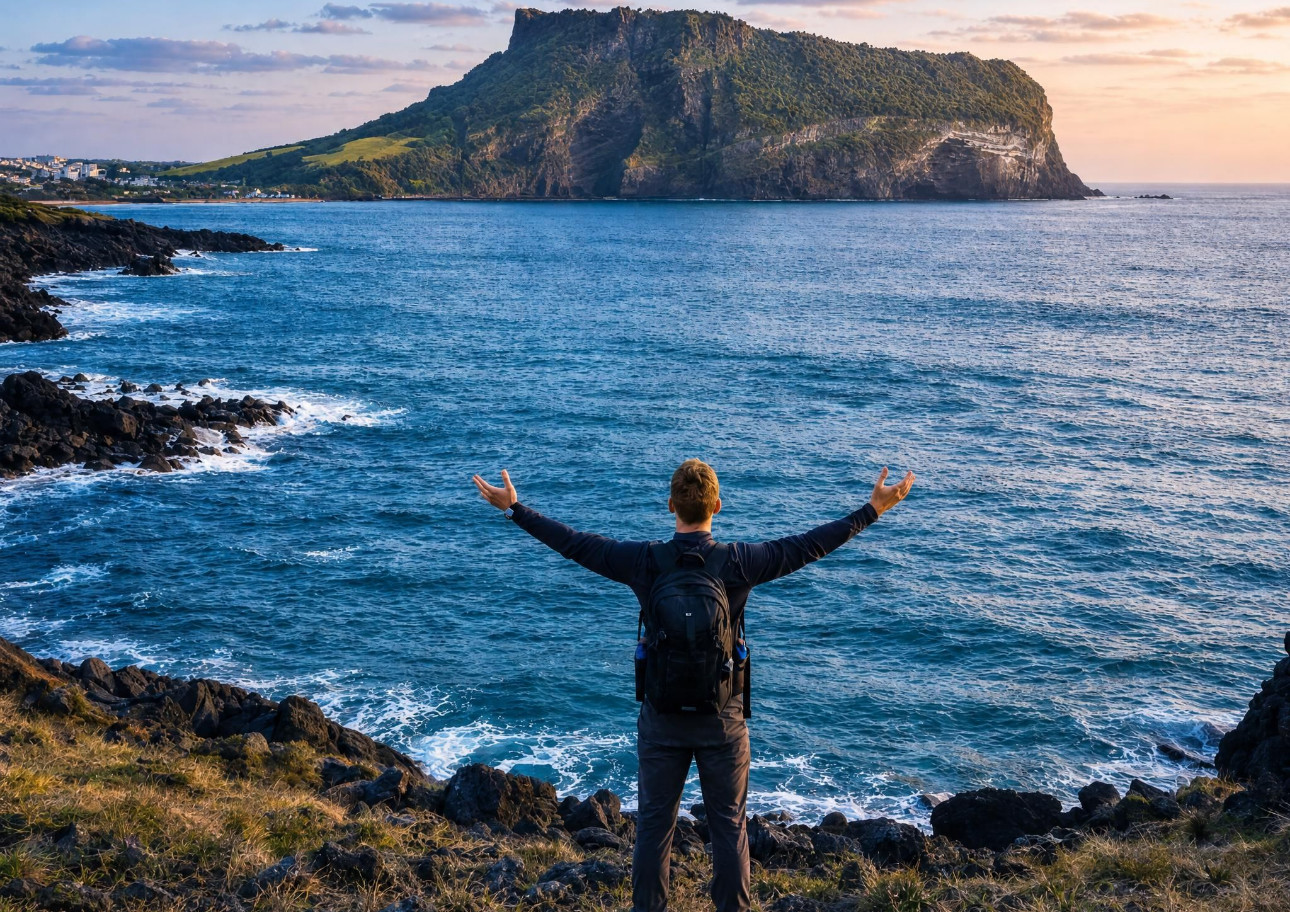 Jeju Seasonal UNESCO Highlights Tour | Lava cave,Hallasan,Lava Cliff