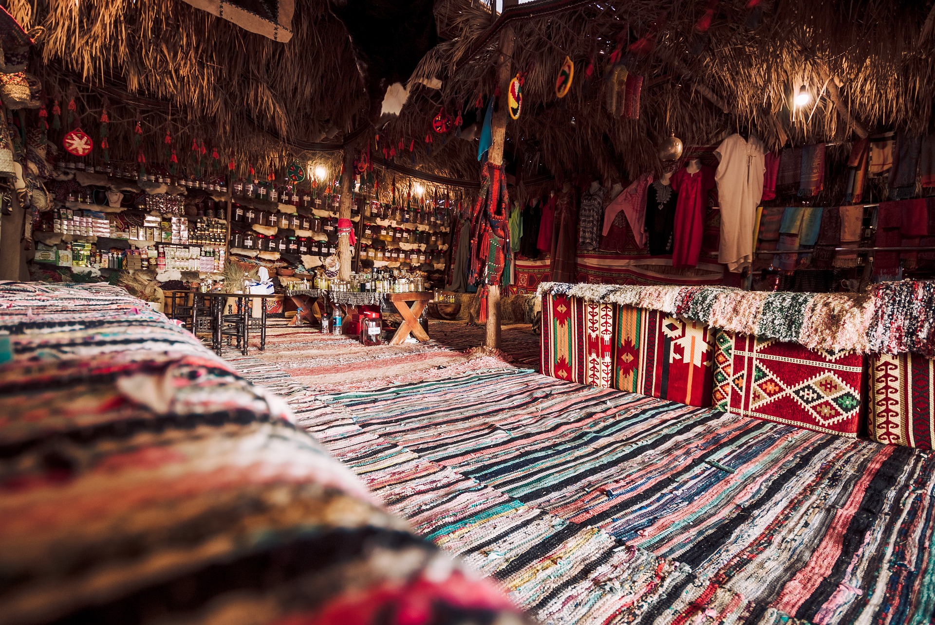 Hurghada Desert Activities with Traditional Show and Bedouin Dinner