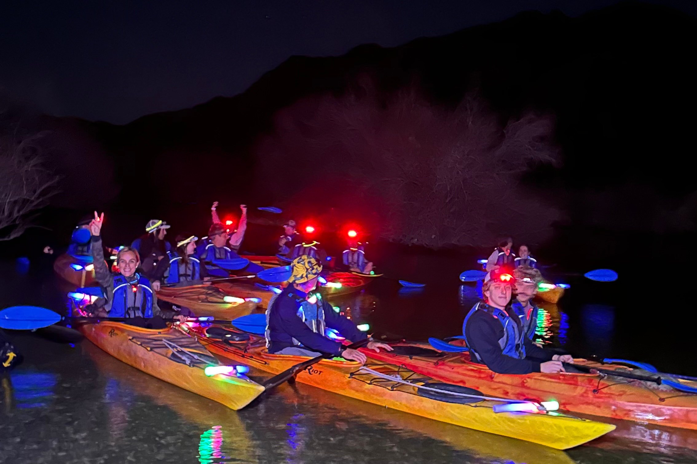 夜間獨木舟之旅（自駕往返）- 拉斯維加斯出發