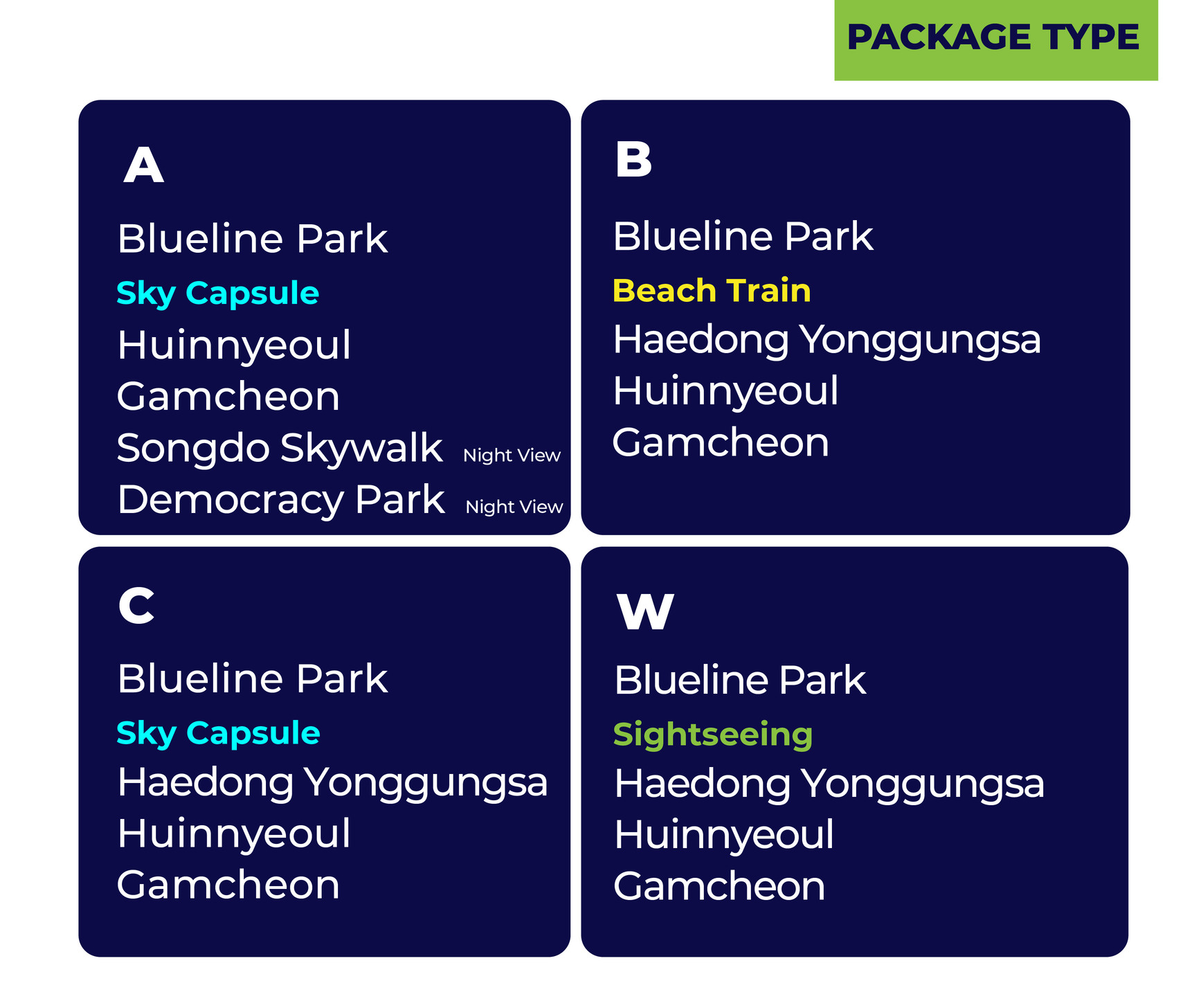 Busan One Day Tour: Gamcheon Culture Village, Haeundae Blueline park