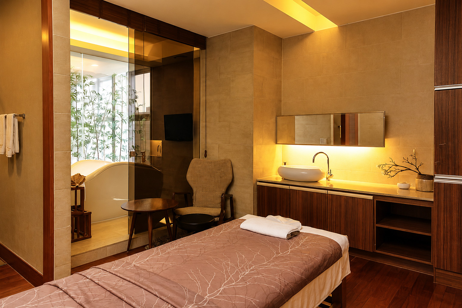 Luxury Korean Spa at Sheraton Grand Incheon Hotel in Songdo