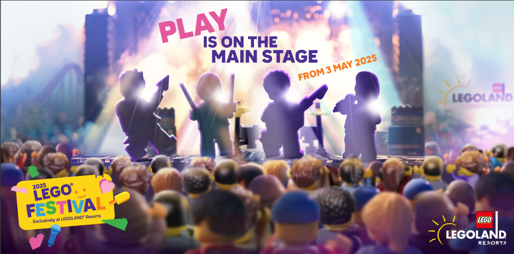 Get ready to build, play, and celebrate at the world's largest LEGO® Festival, coming to LEGOLAND® Resorts in 2025!