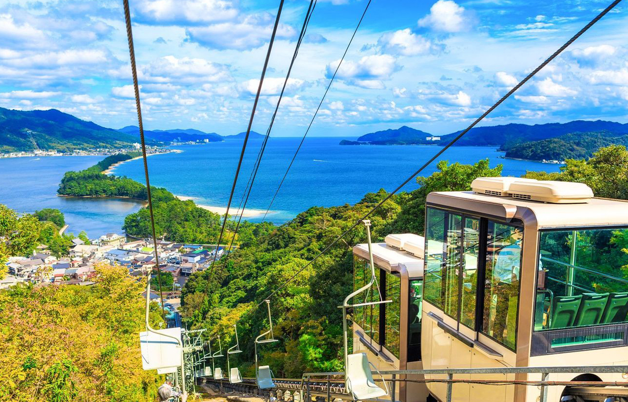 可選擇乘坐纜車 觀賞全景