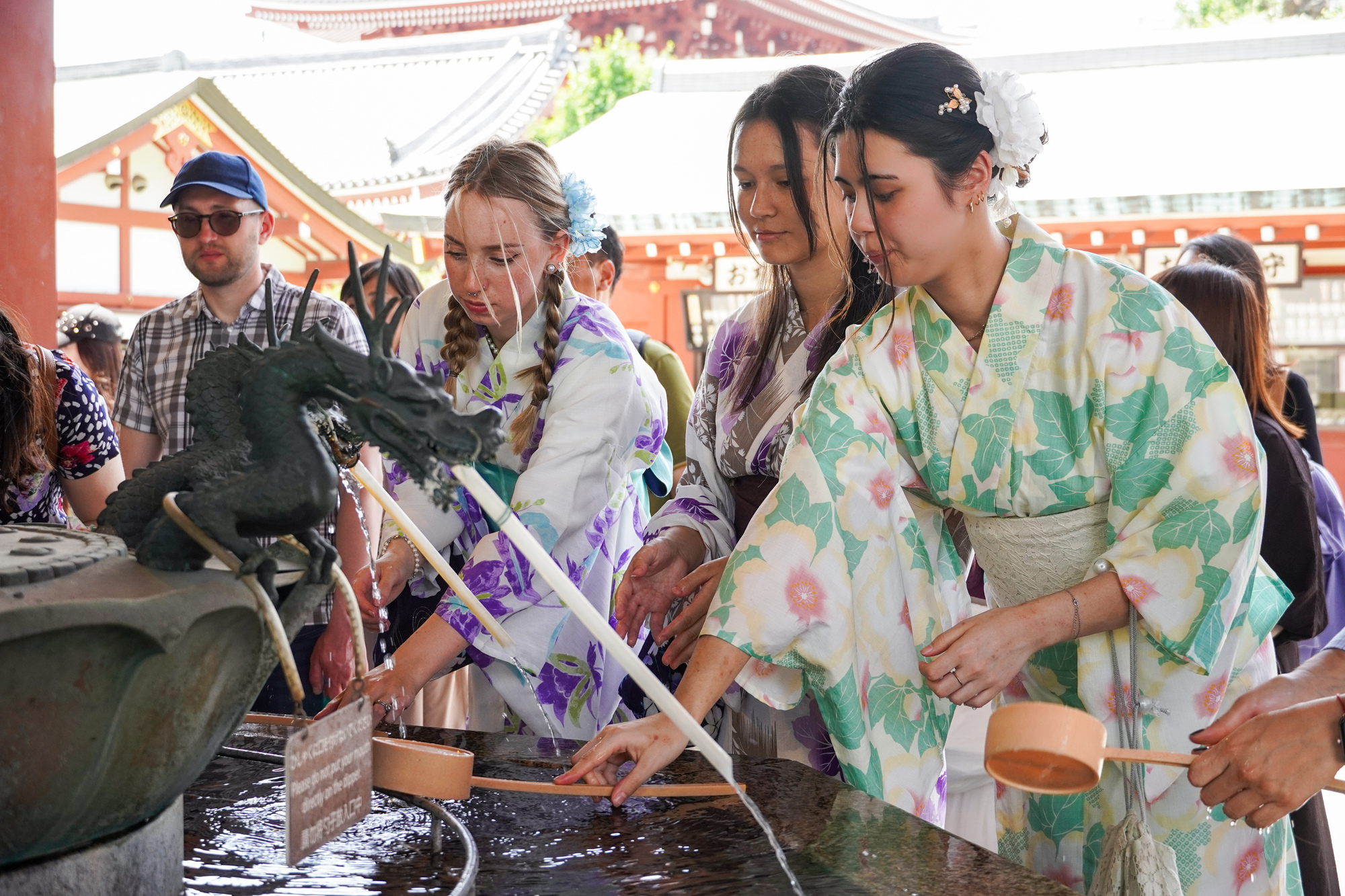 Explore Asakusa Traditions and Food in a Kimono