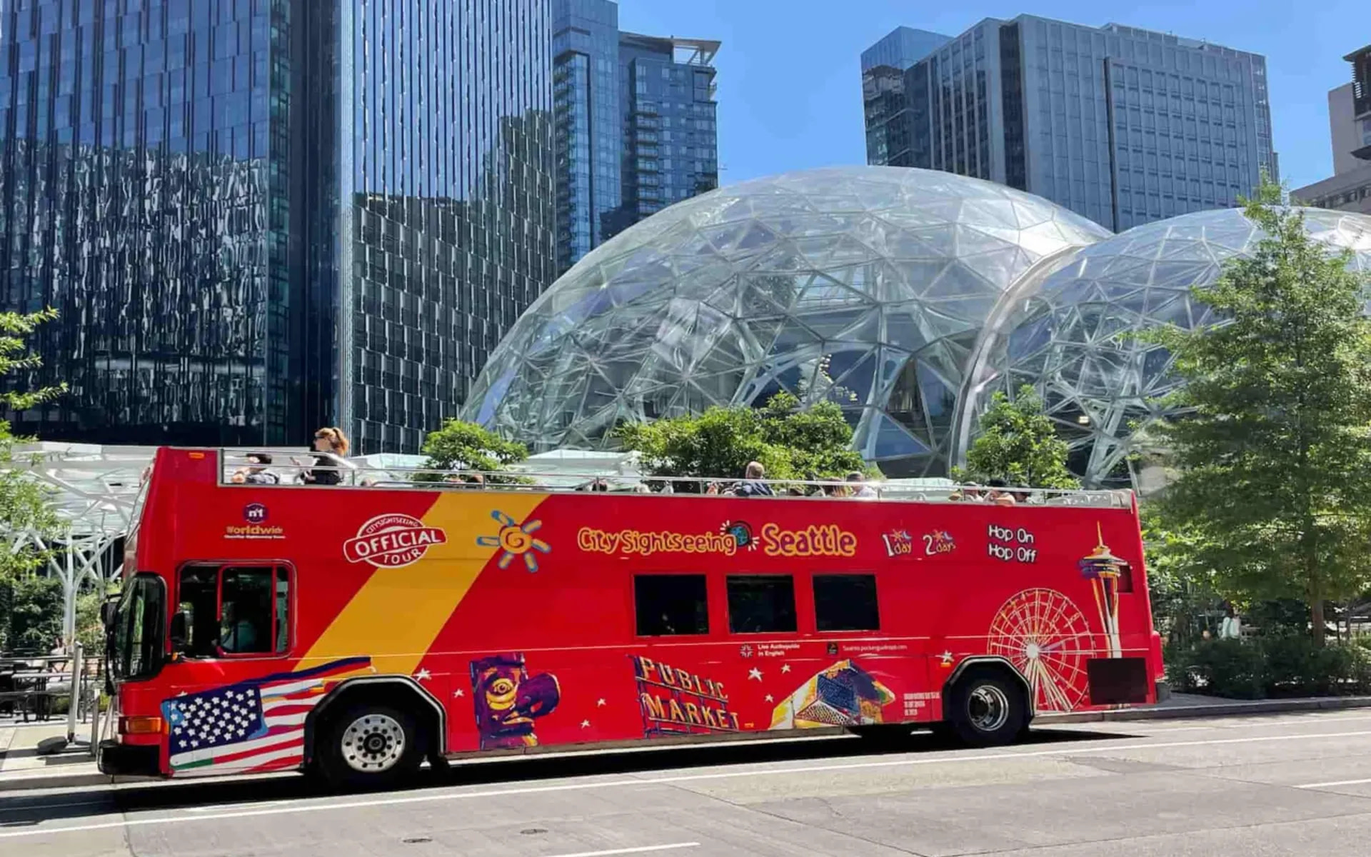 Seattle Hop-On-Hop-Off Bus and Harbor Cruise