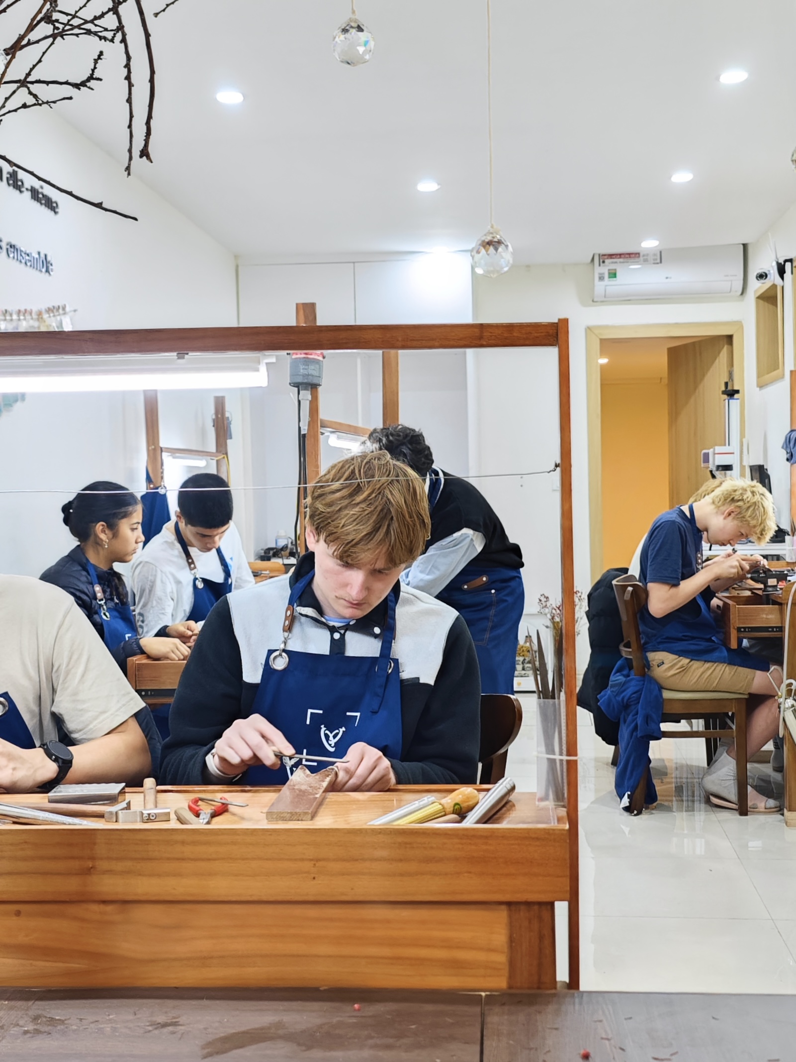 Silver Jewelry Making Class in Ha Noi