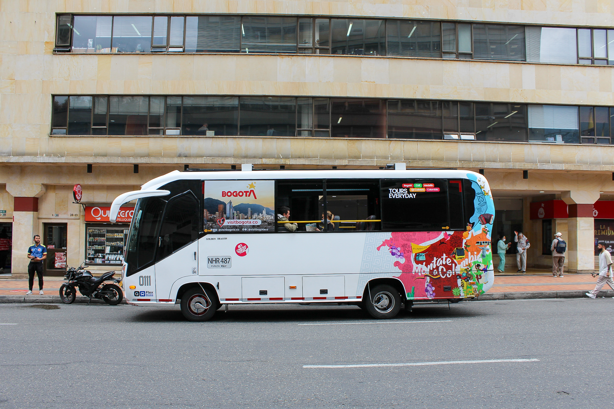 Bogota City Hop On Hop Off Bus Tour