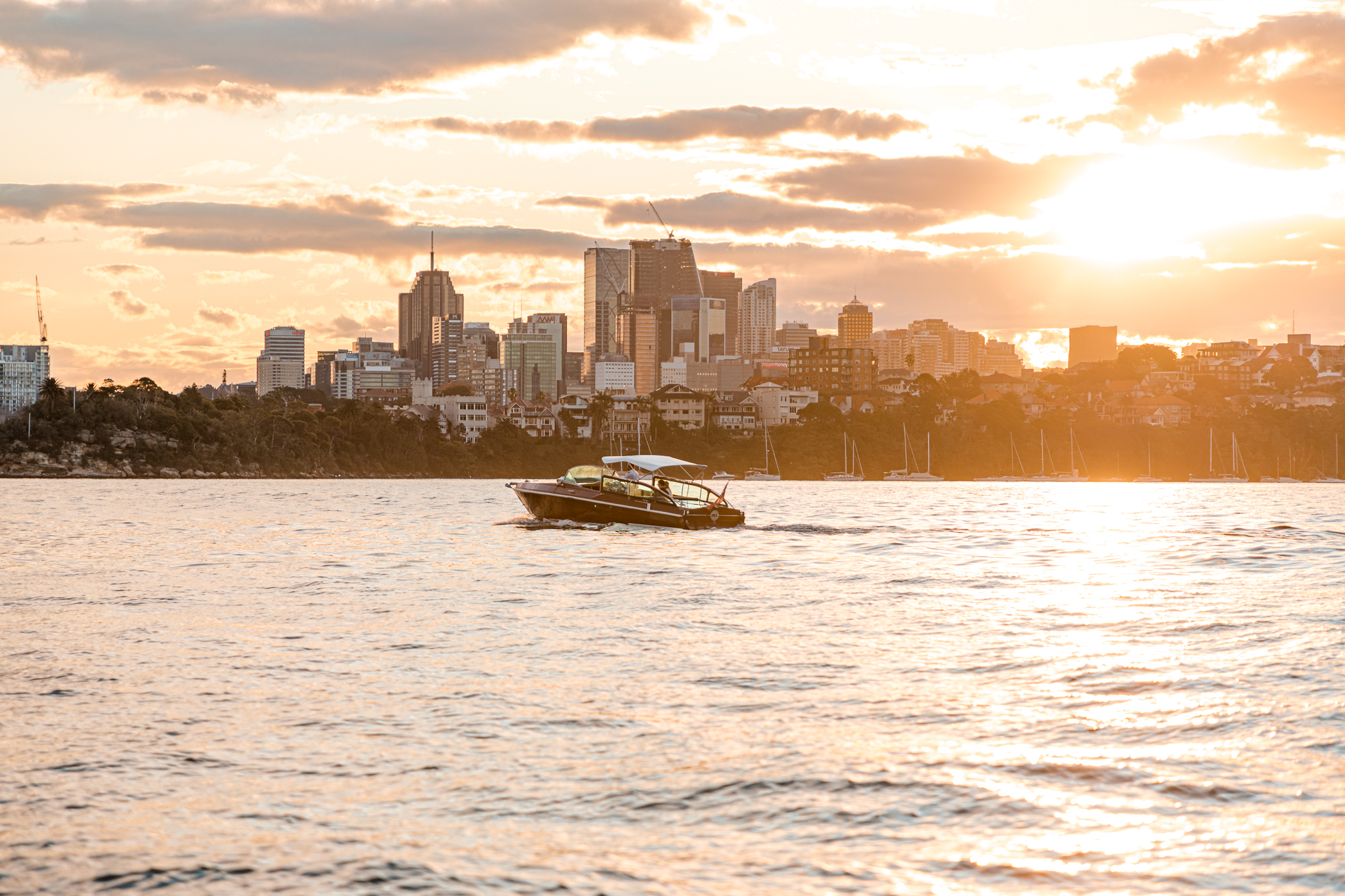 Private 2 Hour Deluxe Sunset Cruise in Sydney - up to 6 guests