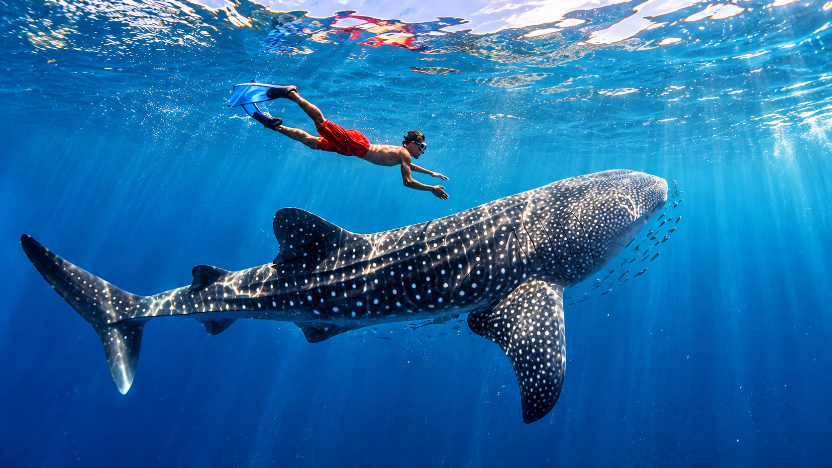 Dhigurah Whale Shark and Manta Ray Snorkeling Guided Tour
