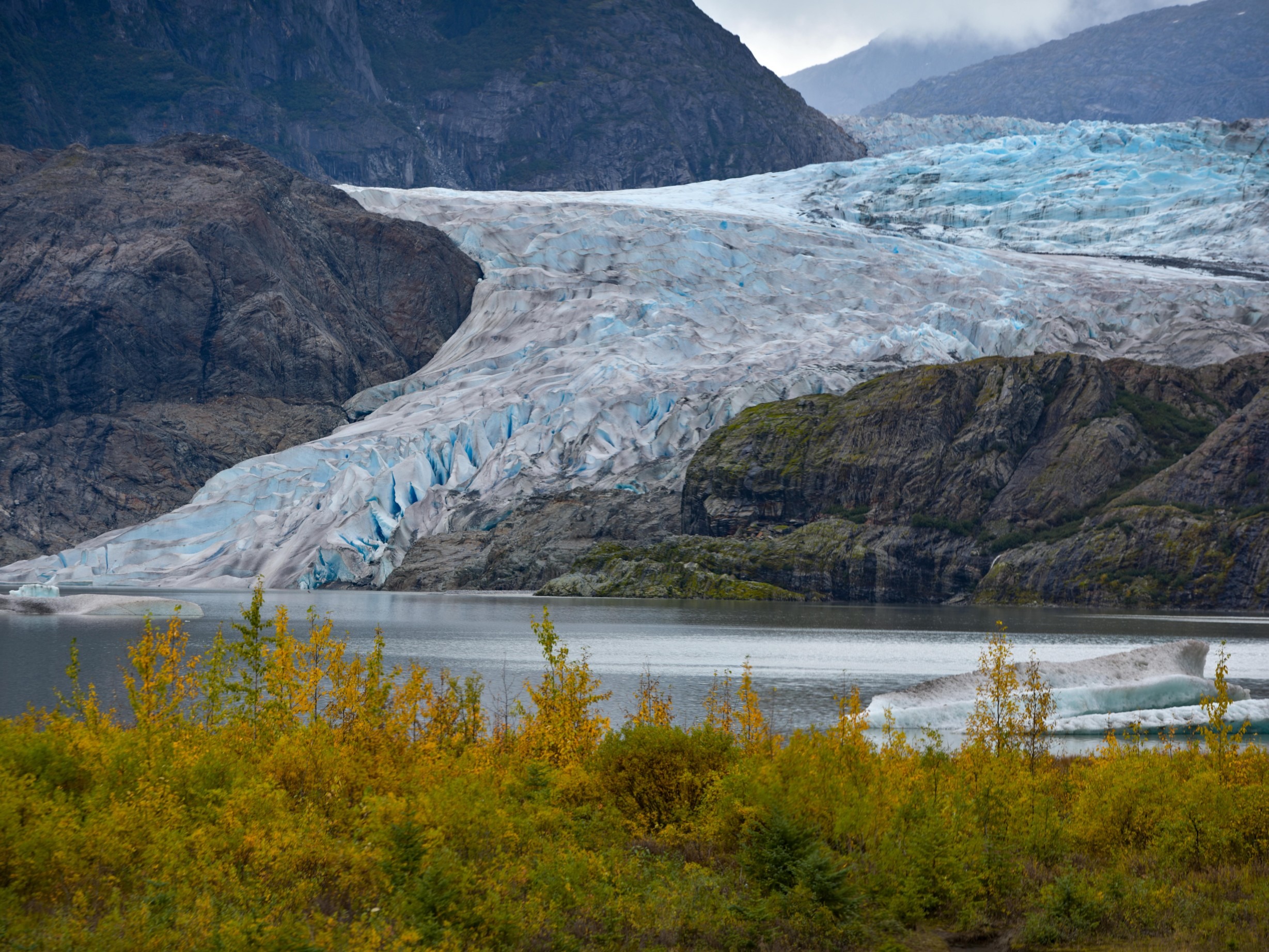 Mendenhall Lake Canoe Tour with Snacks Shared Small Group