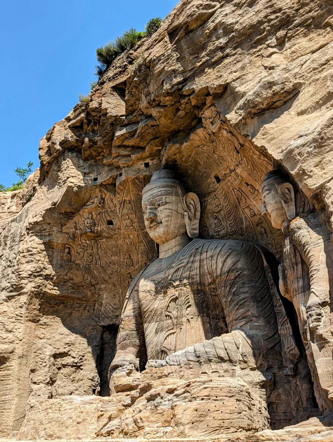 山西太原/大同出發雲岡石窟懸空寺應縣木塔一日遊（佛窟藝術與懸崖古寺的碰撞）