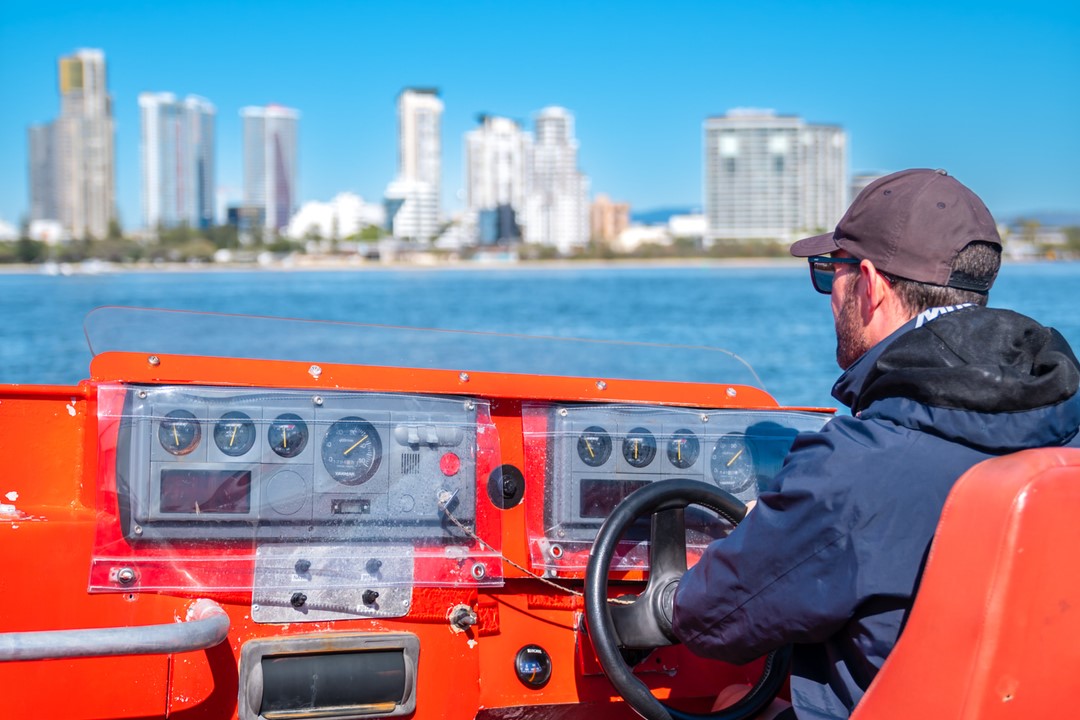 Ultimate Jetboat Ride and Surf Lesson Combo