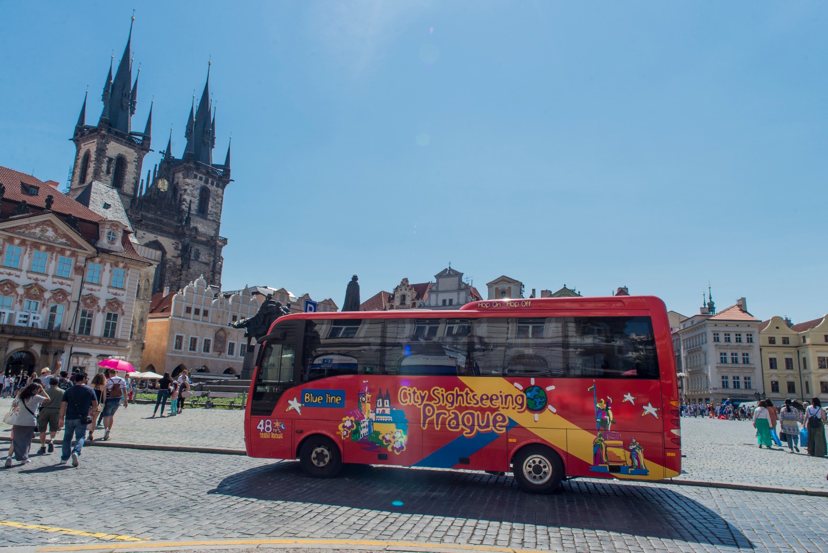 Prague Hop-On Hop-Off City Sightseeing Bus Tour & Choice of Attractions