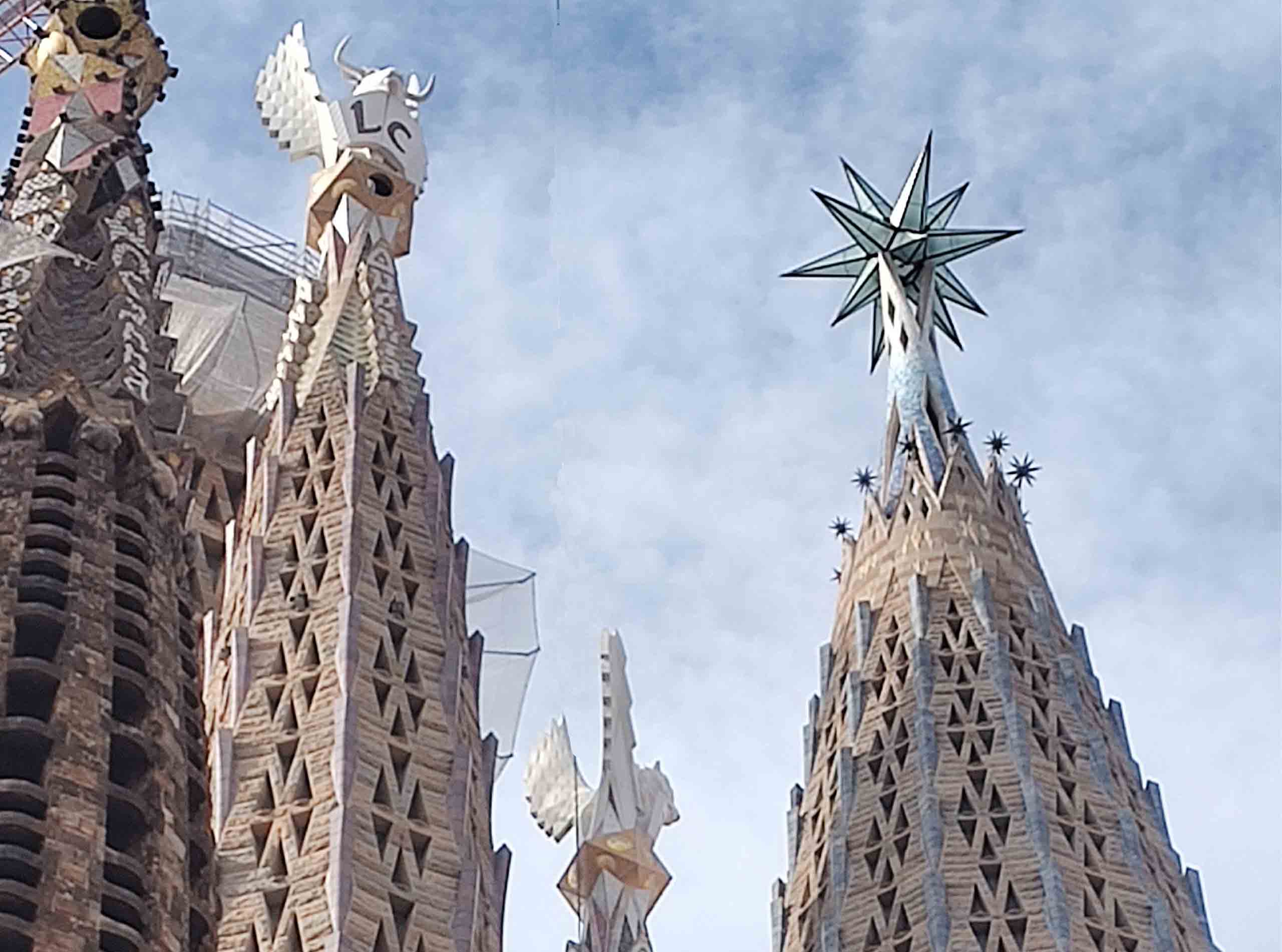 Lights and Shadows of the Sagrada Familia With Ticket And Guide