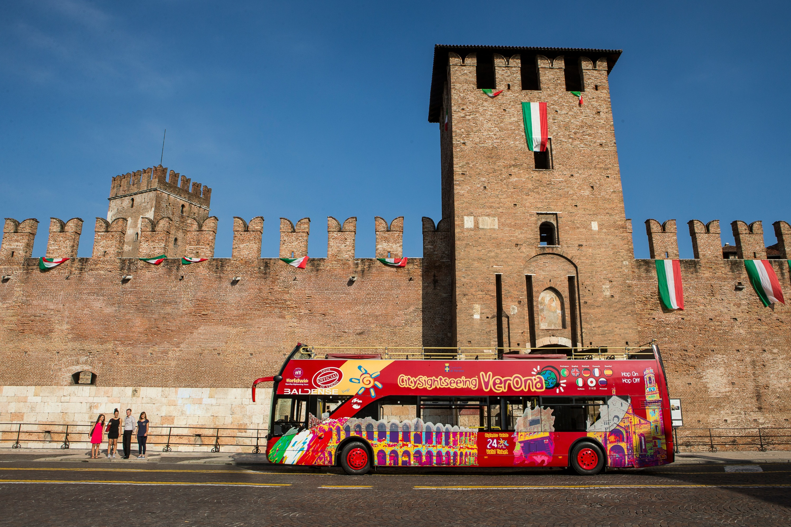 Verona Hop-On Hop-Off Bus by City Sightseeing