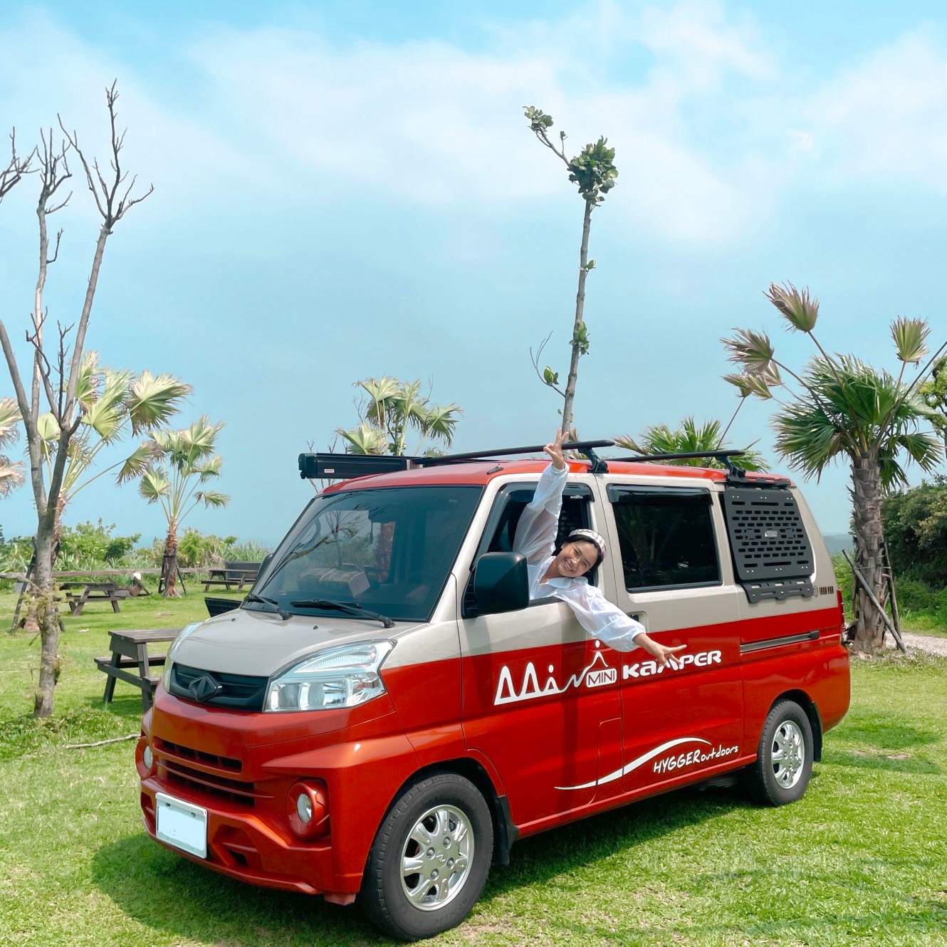 台北露營｜mini Kamper 迷你露營車出租自駕體驗