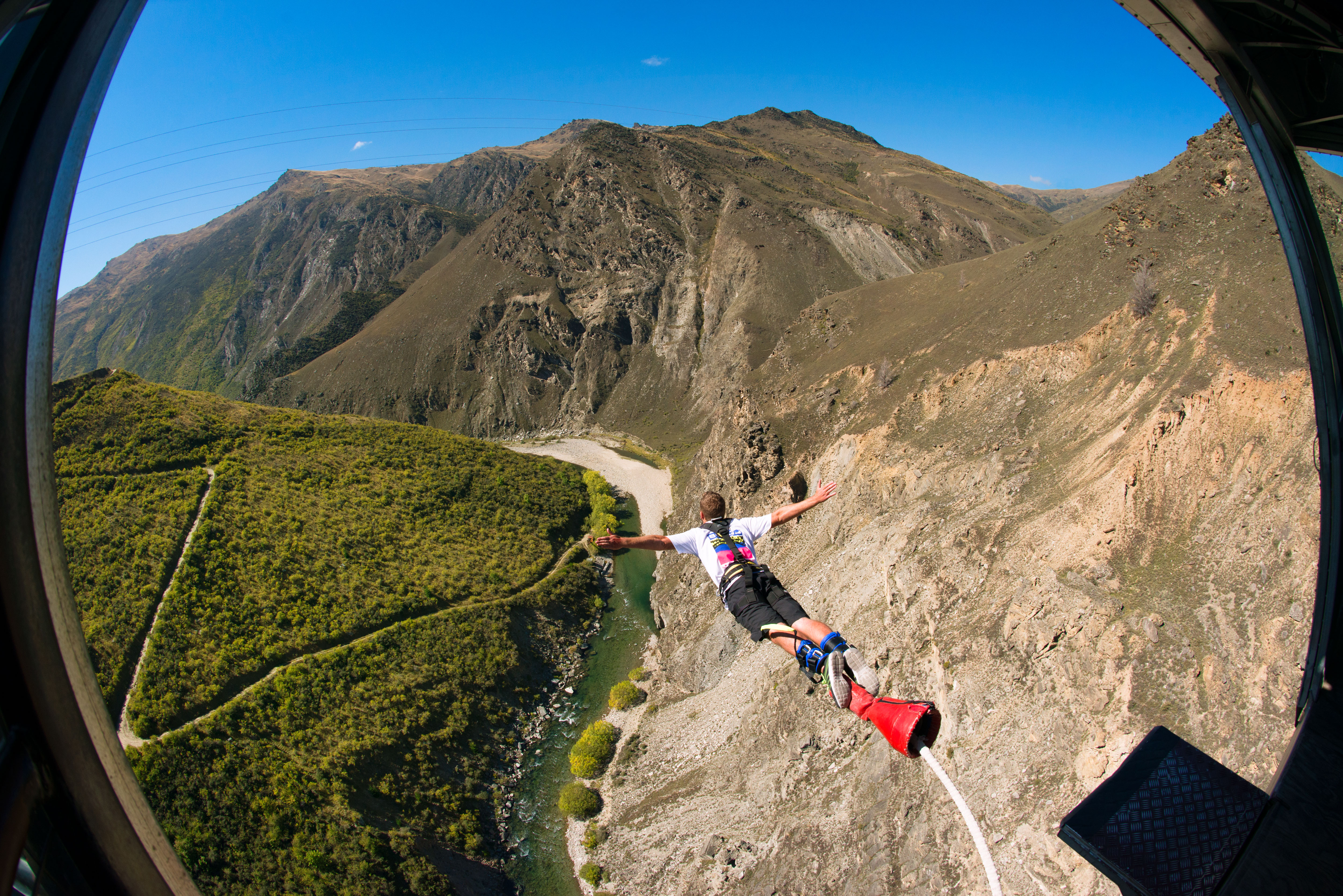 皇后鎮 Nevis Bungy 高空彈跳體驗（AJ Hackett 提供）