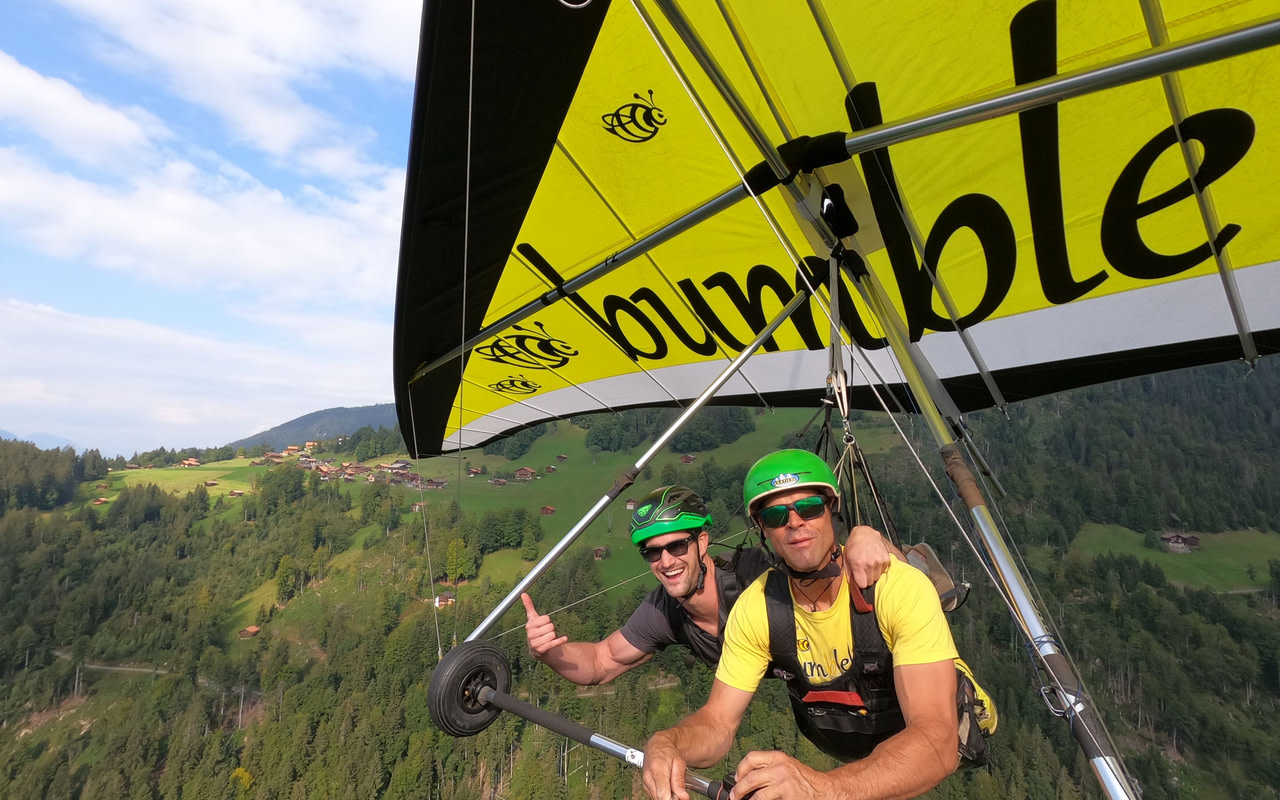 Tandem Delta Flight from Interlaken